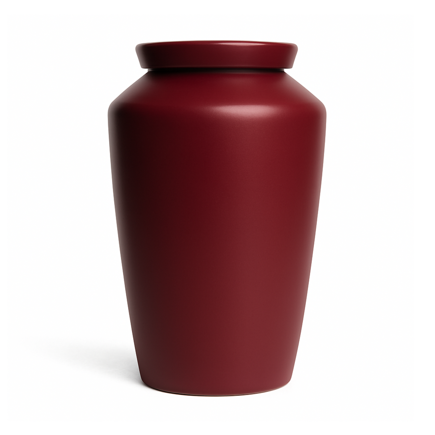 Handmade Cremation Urn for Ashes - Large Urn | Red