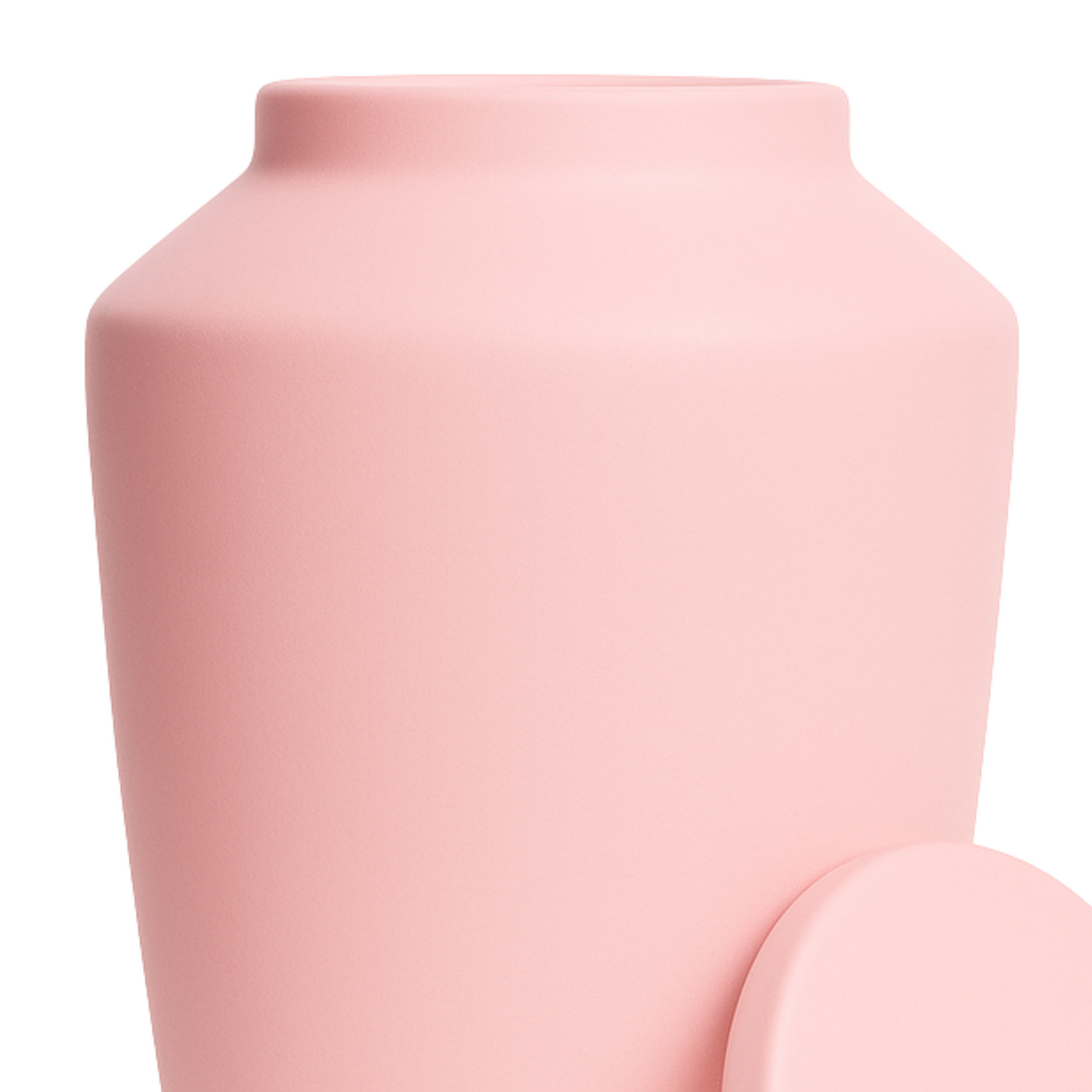 Handmade Cremation Urn for Ashes - Large Urn | Pink