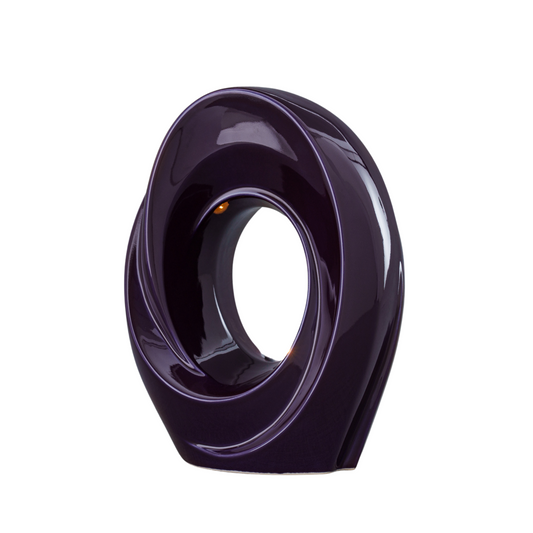 Handmade Cremation Urn for Ashes "The Passage" - Large Urn | Violet