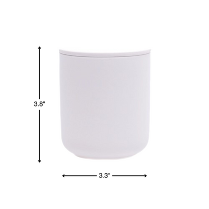 White Ceramic Keepsake Cremation Urn