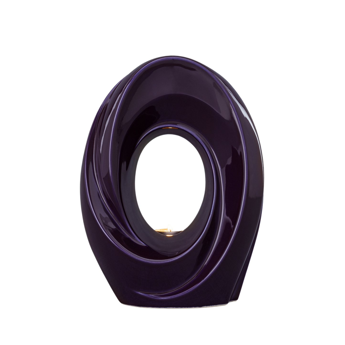 Handmade Cremation Urn for Ashes "The Passage" - Large Urn | Violet