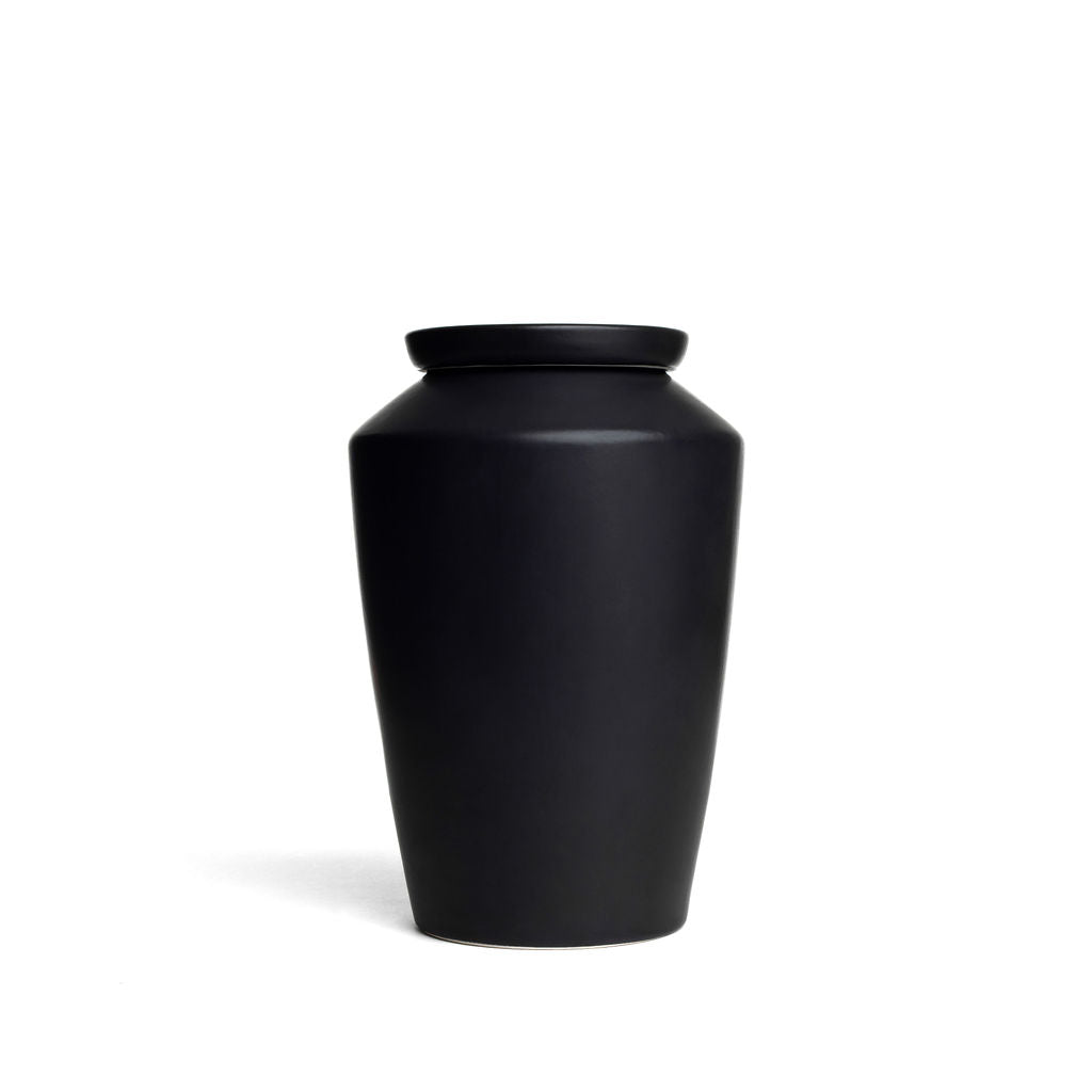 Adult Cremation Urn - Black