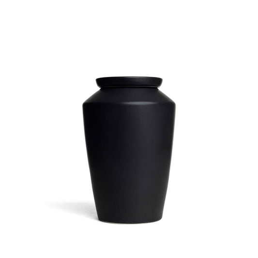 Adult Cremation Urn - Black