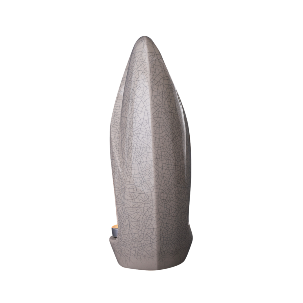 Eternity Handmade Cremation Urn for Ashes - Large | Craquelure | Ceramic Urn