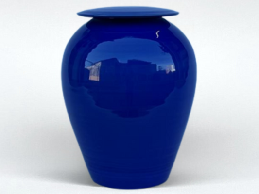 Adult Cremation Urn - Blue